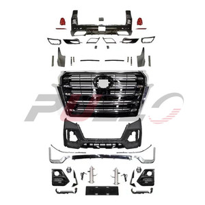Bộ Thân Xe Bán Chạy Dành Cho TOYOTA Prado 2008-2015 2016-2020 Cho Bộ Điều Hướng Lưới Tản Nhiệt Cản Sau Phía Trước Đèn Ô Tô Tấm Chắn Mui Xe - Product Image 5