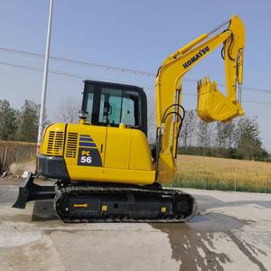<b>Mini</b> Second Hand PC56 komatsu Japan Made Excavator with Factory Price komatsu <b>Pc</b> 56 <b>Mini</b> Crawler Excavator Ready for Work - Product Image 1