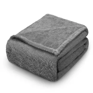 Coperta in pile di alta qualità per animali domestici getta materiale Premium peluche caldo impermeabile copertura del letto per animali domestici coperta per mobili