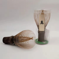 Fouet à Matcha Japonais Artisanal en Bambou, Vente en Gros Usine, Gravure de Logo, Ensemble Fouet à Matcha Chasen