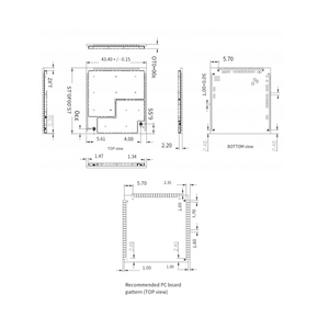 Módulo de Red Autoorganizable con Largo Alcance de Transmisión para Comunicación de Drones UAV - Product Image 2