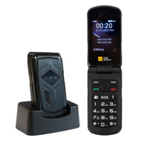 [Al por Mayor] Teléfono Móvil Resistente al Agua AGM M10 FLIP con Botón SOS, Teclado, Teléfono Celular 4G Mini, Teléfonos Móviles Plegables