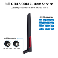 Uzun Menzilli Çift Bantlı WiFi Anten 2.4G 5.8G 10dBi Çok Yönlü S M A Erkek Konnektörlü Amplifikatörler için İletişim Antenleri