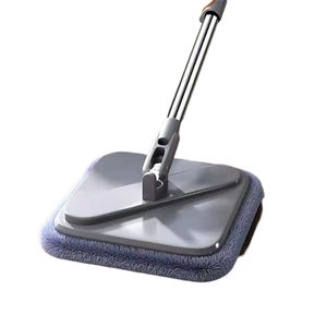 Serpillère auto-essorage carrée à séparation des eaux sales, serpillère plate à rotation à 360°, ensemble serpillère et seau en microfibre, serpillère <span class=keywords><strong>magique</strong></span> à rotation - Product Image 6