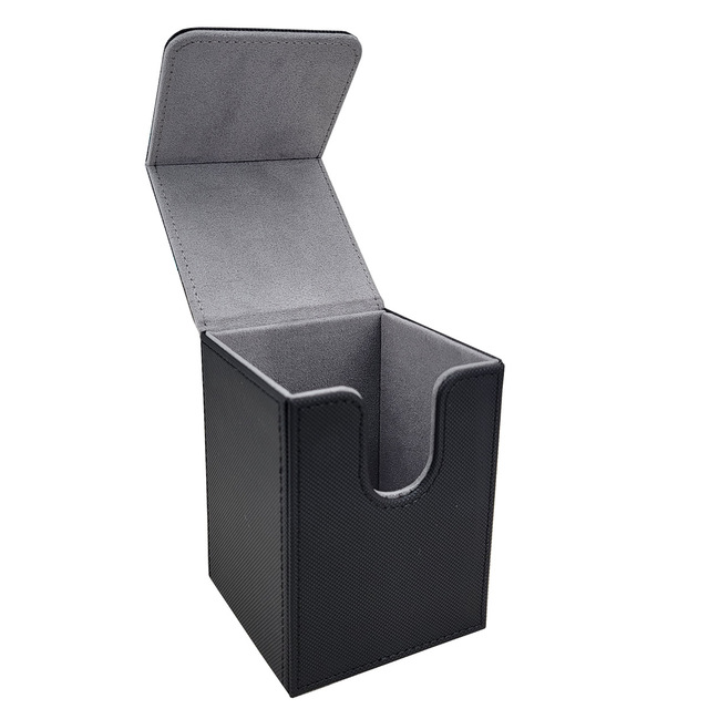 PU Commander Display Deck Box for 100 Double Sleeved Cards