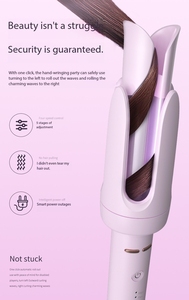 Nouveau Fer à Boucler Automatique Rotatif Portable 32MM à Ions, Revêtement Céramique, Chauffage PTC pour Usage Domestique/Hôtelier (Vente en Gros) - Product Image 5