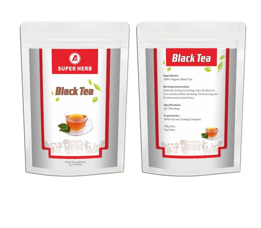 Оптовая продажа Китай черный чай пакетик материал китайский черный чай
