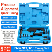 Kit d'outils de calage moteur professionnel pour BMW Mini N13/N16/N18, jeu de blocage d'arbre à cames et de vilebrequin, 8 pièces, acier à haute teneur en carbone