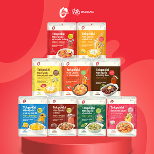 O'Food Korean Rose Tokpokki 125g - Gâteau de riz crémeux et épicé instantané - Tendance culinaire coréenne - Prêt à consommer - Product Image 4