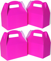 Grand sac cadeau avec poignée Boîte d'emballage alimentaire pour gâteau et biscuit Cadeau de fête prénatale Cadeau de fête d'anniversaire pour invités Boîtes à bonbons pour cadeaux