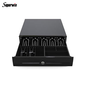 Superwin usine vente directe pas cher 7 plateau d'argent, 3 plateau de caisse cas <span class=keywords><strong>405</strong></span> en acier tiroir-caisse - Product Image 1