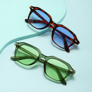 Vente chaude OEM Lunettes de <span class=keywords><strong>soleil</strong></span> carrées et rondes en plastique UV400 pour hommes et femmes, fabricant de lunettes de <span class=keywords><strong>soleil</strong></span> - Product Image 3