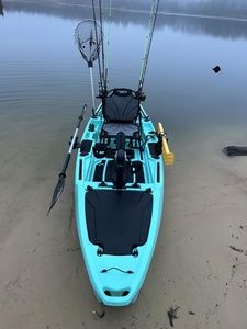 Ce认证13英尺Vicking 13皮划艇踏板驱动批发单人HDPE独木舟/水上运动场馆座椅皮艇 - Product Image 4