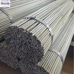 Barras Redondas De Acero Galvanizado De Q235 20 #10 # 16Mn ASTM A36 De 7mm 10mm 12mm De Zinc Galvanizado Por Inmer sion En <span class=keywords><strong>Calor</strong></span> - Product Image 2