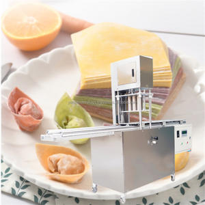 เครื่องห่อเกี๊ยวผิวกึ่งวงกลมขนาด25ซม. เครื่องห่อเกี๊ยวสำหรับอุตสาหกรรมการค้าปลีก - Product Image 1