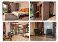 Fabricant de maisons modulaires préfabriquées, y compris des tentes-lodges avec salle de bain, pour hôtels de luxe, hôtels familiaux et complexes hôteliers.