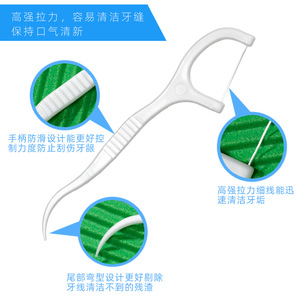 Fil dentaire en forme de cure-dent, 500 pièces, emballées individuellement, fil ultra fin pour soins bucco-dentaires - Product Image 4