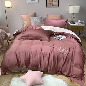 Fashion Soft <strong>Cheapest</strong> Polyester <strong>Duvet</strong> Cover Set Embroidery Design - Product Image 2