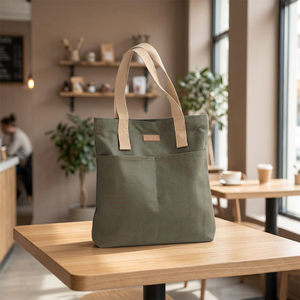 Sac à bandoulière en toile personnalisé pour le shopping, les voyages, l'usage quotidien et la promotion de la marque - Product Image 2