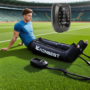 Masajeador Profesional de Compresión para Piernas Máquina de Drenaje Linfático para Circulación Botas de Compresión de Aire Inalámbricas y Recargables - Product Image 1