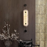 Marmor-Eisen LED Postmoderne Wandleuchte für Flur, Gang, Schlafzimmer, Nachttisch, Wohnzimmer und Hintergrundbeleuchtung