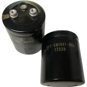 Convertidor de frecuencia de condensador electrótico de aluminio, Perno de tornillo de 65x75mm, BKO-CA1487-H03, 17338