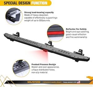 Nfb01c106 Phi Hành Đoàn Cab <span class=keywords><strong>Nerf</strong></span> thanh bên bước bên thanh cho Bronco - Product Image 3