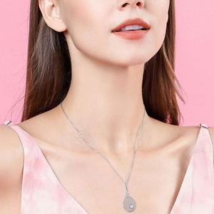 Collana pendente con racchetta per palline da <span class=keywords><strong>Tennis</strong></span> 925 in argento Sterling <span class=keywords><strong>di</strong></span> alta qualità <span class=keywords><strong>gioielli</strong></span> per amanti dello sport - Product Image 3