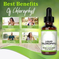 Gouttes de chlorophylle liquide en dropshipping direct, concentré naturel, stimulant énergétique, soutien de la digestion, système immunitaire, déodorant interne