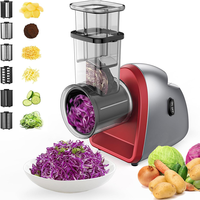 Volautomatische Elektrische Groentesnijder Slicer Salade Shooter Shredder & Kaas Rasp Fruit & Groente Snijmachine