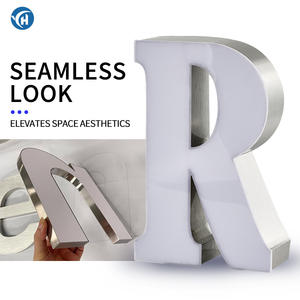 Yuehong Vente chaude Lettres lumineuses en aluminium avec canal LED, étanches, argent brossé, <span class=keywords><strong>100m</strong></span>/rouleau, <span class=keywords><strong>service</strong></span> de traitement personnalisé - Product Image 6