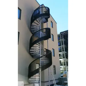 节能器铁材料建筑外楼梯