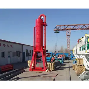 Skid mounted vertical oilfield gas buster / mud separator tank / well control mud gas separator with API standard