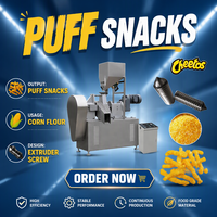 Machine à fabriquer des Cheetos, machine à fabriquer des snacks extrudés au maïs, machine à fabriquer des boucles de maïs, ligne de production de Nik Naks
