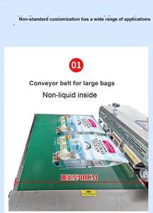Thermoscelleuse portative <span class=keywords><strong>pour</strong></span> <span class=keywords><strong>sacs</strong></span> alimentaires en plastique à usage domestique compacte automatique écologique 1-2L capacité dispositif d'étanchéité sous vide - Product Image 3