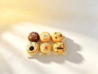 Boîte mystère de jouets squishy amusants en forme de cookie, à remontée lente, anti-stress, créatifs, mignons, cadeaux sensoriels, vente en gros