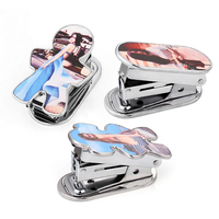 Mini Agrafeuse Portable pour Sublimation, Agrafeuse pour Livres, Fournitures de Bureau et Scolaires, Cadeau Promotionnel pour Impression de Logo DIY