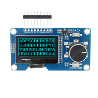 Écran d'affichage EINK de 1,3 pouces combiné avec un module d'encodeur rotatif EC11, interface IIC 3,3-5V