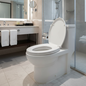 Coprisedile bianco monouso in plastica resistente per i viaggi aggiungendo Comfort e stile ai bagni - Product Image 3