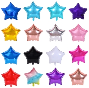 Free Sample Professional Supplier Star Mylar Foil Balloon 18inch