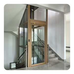 Elevador eléctrico doméstico con máquina de tracción sin engranajes, plataforma elevadora de suelo de PVC para Villa y cocina, elevador doméstico más <span class=keywords><strong>pequeño</strong></span> - Product Image 3