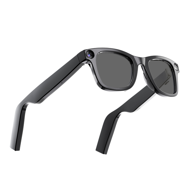 Outdoor/Indoor AI Smart Glasses Camera 1080P HD Video Recording Real-Time Translation Voice Control IPX-5 Waterproof ChatGPT