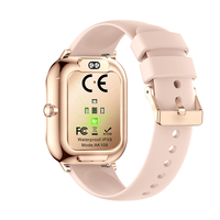 Direct Usine Nouvelle Smartwatch AK108 2026 Écran IPS 1,82 pouces Appel Bluetooth IPX8 Fréquence Cardiaque SpO2 Multi-Sports Suivi Sommeil Calories Podomètre Silicone Femme