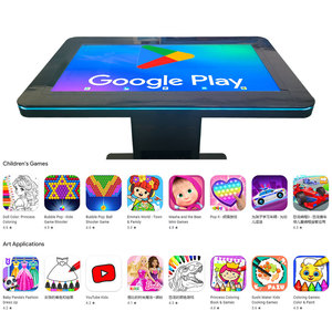 Pengisi daya nirkabel <span class=keywords><strong>NFC</strong></span> Logo khusus meja interaktif <span class=keywords><strong>Multi</strong></span> sentuh untuk penggunaan komersial - Product Image 5
