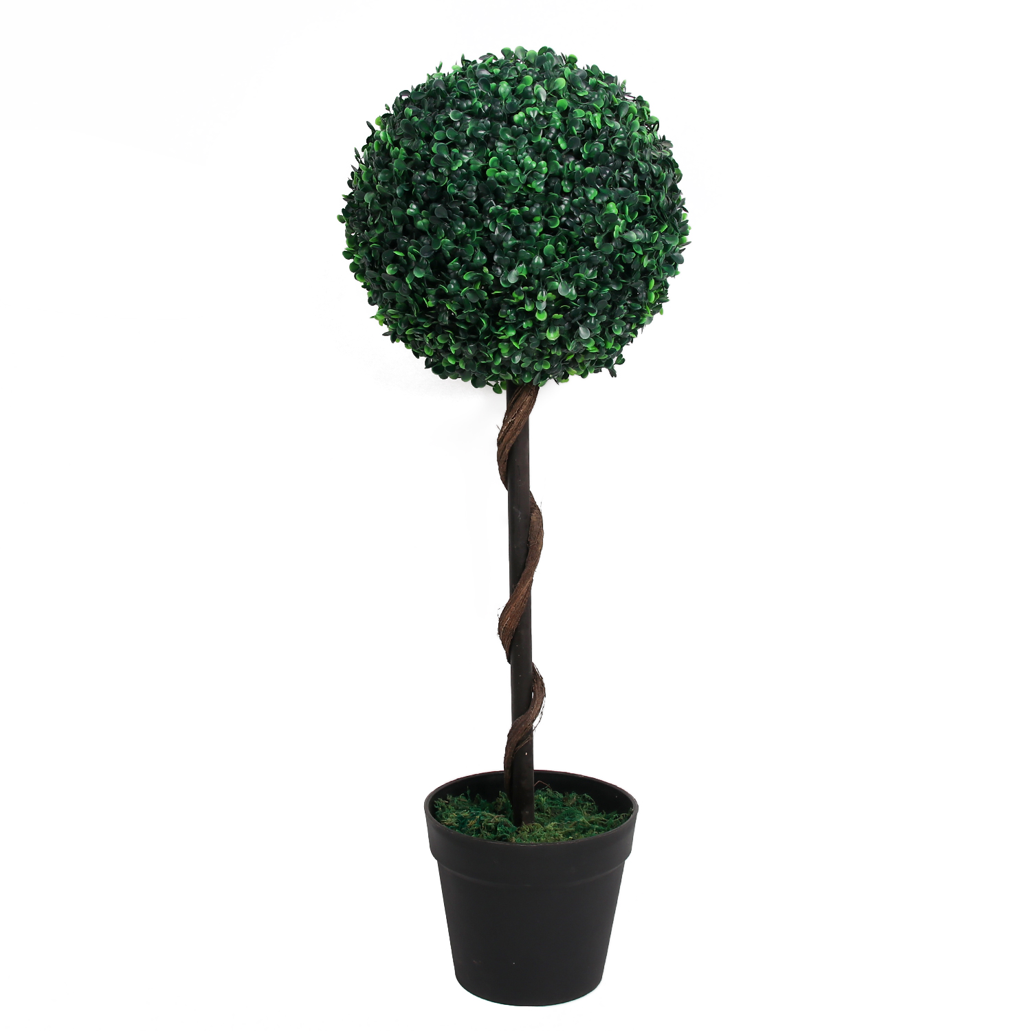 Boule de topiaire artificielle en buis 90 cm