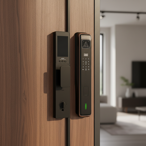 2026 Smart Door Lock Tuya Wifi Smart Fingerprint Inteligente Digital Safe Door With Camera Lock for Home - Product Image 1
