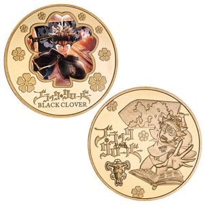 Badge en métal moulé sous pression sur le thème de l'anime Black Clover, souvenir commémoratif, emballé individuellement - Product Image 5