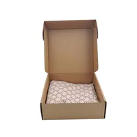 Aosheng 사용자 정의 접이식 란제리 8X8 배송 상자 로고 포장 장식 종이 상자