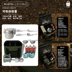 Sac de rangement extérieur Bubik 34x24,5x26,5 cm, sac de transport portable de grande capacité pour le camping et les voyages - Product Image 5