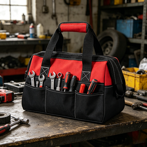 Bolsa de Herramientas Eléctricas Portátil Resistente, Bolsa de Transporte Pequeña para Reparación de Redes, Maletín para Electricistas y Reparadores - Product Image 1